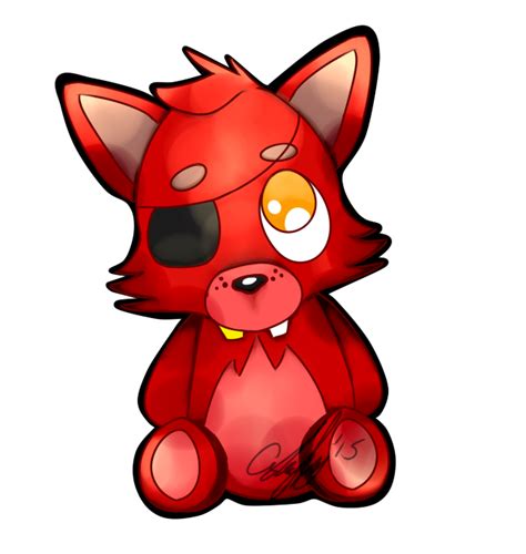 foxy plushie|foxy plushie drawing.